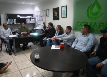 PARA ATENCIÓN OPORTUNA DE LOS USUARIOS SE REALIZA REUNIÓN DE TRABAJO EN OOMAPAS DE CAJEME