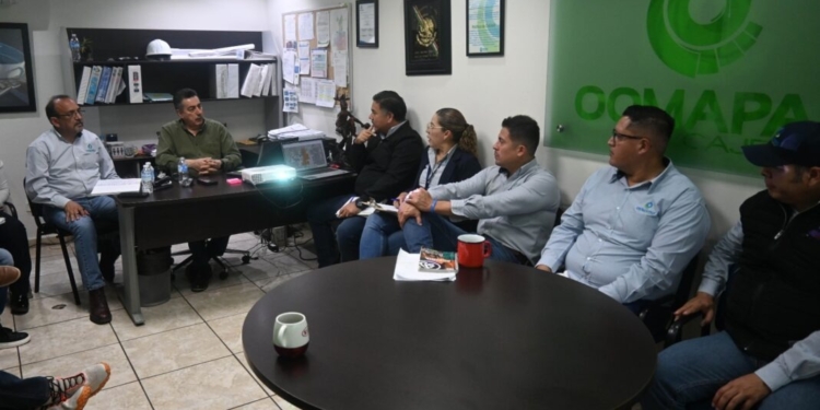 PARA ATENCIÓN OPORTUNA DE LOS USUARIOS SE REALIZA REUNIÓN DE TRABAJO EN OOMAPAS DE CAJEME