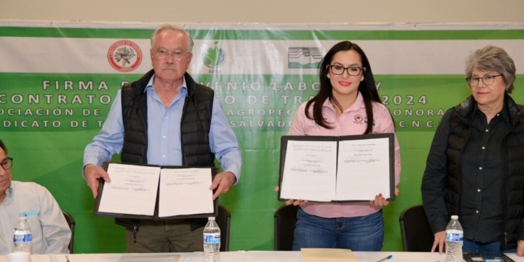 AUMENTO DEL 6% AL SALARIO E INCREMENTO A PRESTACIONES DE TRABAJADORES DEL CAMPO EN SONORA