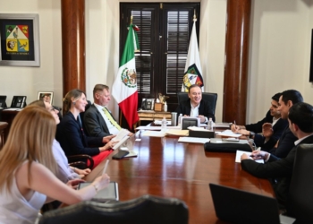 SOSTIENE GOBERNADOR REUNIÓN CON EMBAJADOR DE FINLANDIA EN MÉXICO