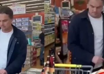 VIDEO DE LEONARDO DICAPRIO COMPRANDO TORTILLAS EN SUPERMERCADO SE VUELVE VIRAL