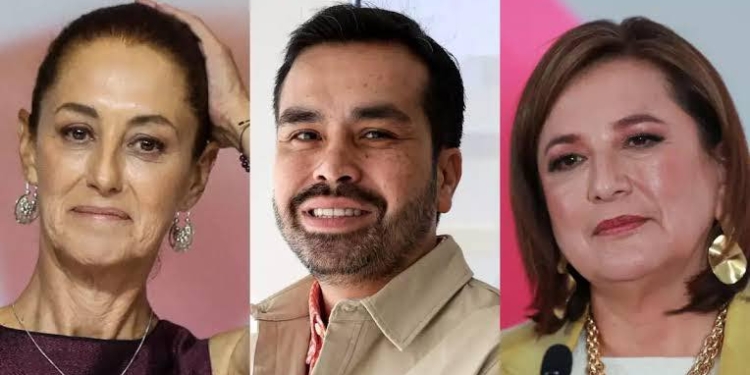 ¿QUIÉN GANÓ EL DEBATE? EQUIPOS DE GÁLVEZ, SHEINBAUM Y ÁLVAREZ MÁYNEZ DIFUNDEN ENCUESTAS