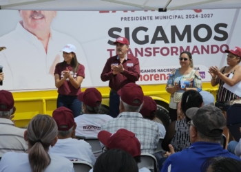ASISTE LAMARQUE A SU PRIMERA REUNIÓN CON VECINOS EN EL RODEO COMO CANDIDATO A LA ALCALDÍA