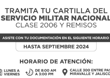 INFORMA JUNTA MUNICIPAL DE RECLUTAMIENTO SOBRE TRÁMITE PARA CARTILLA DEL SERVICIO MILITAR NACIONAL