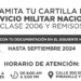 INFORMA JUNTA MUNICIPAL DE RECLUTAMIENTO SOBRE TRÁMITE PARA CARTILLA DEL SERVICIO MILITAR NACIONAL