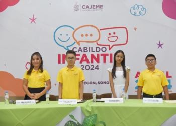 INSTALAN EN CAJEME CABILDO INFANTIL 2024