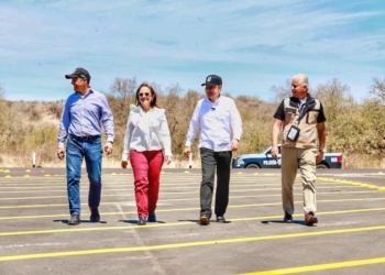 RECORRE GOBERNADOR AVANCES DE MODERNIZACIÓN DEL PUERTO Y CARRETERA GUAYMAS – CHIHUAHUA