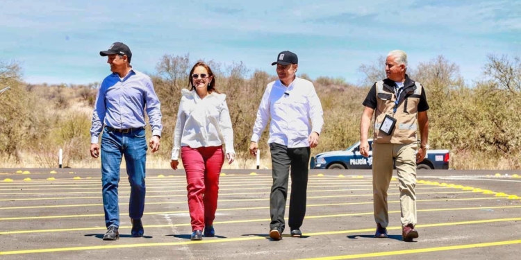 RECORRE GOBERNADOR AVANCES DE MODERNIZACIÓN DEL PUERTO Y CARRETERA GUAYMAS – CHIHUAHUA