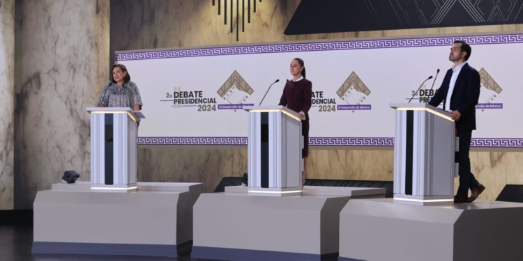 NARCOPARTIDOS, CALUMNIAS Y AGUA CONTAMINADA, LOS CUATRO MOMENTOS CLAVE DEL SEGUNDO DEBATE PRESIDENCIAL