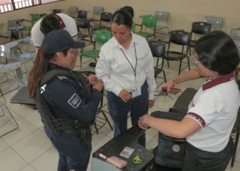 IMPLEMENTA SSPM PROGRAMA ‘REVISIÓN MOCHILA’ EN EL CBTIS 37