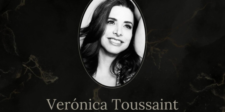 MUERE CONDUCTORA VERÓNICA TUSSAINT, A LOS 48 AÑOS DE EDAD, A CONSECUENCIA DEL CÁNCER