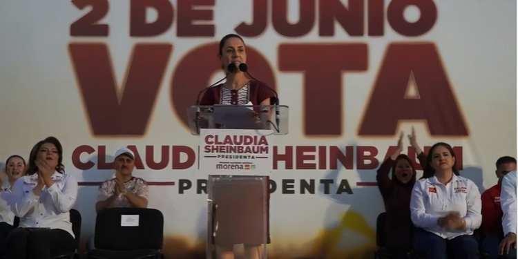 CLAUDIA SHEINBAUM VA POR LA CONSOLIDACIÓN DEL LITIO E INSTALACIÓN DE PANELES SOLARES PARA FORTALECER EL DESARROLLO DE SONORA