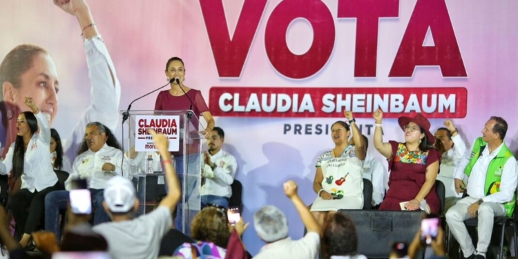 NO PODEMOS OLVIDAR QUE EL PAN PUSO AL FRENTE DE LA GUERRA CONTRA EL NARCO A UN NARCOTRAFICANTE: CLAUDIA SHEINBAUM