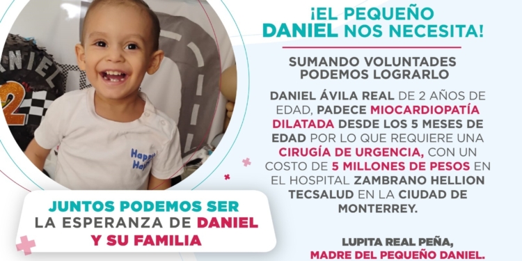DANIEL Y SU FAMILIA NOS NECESITAN