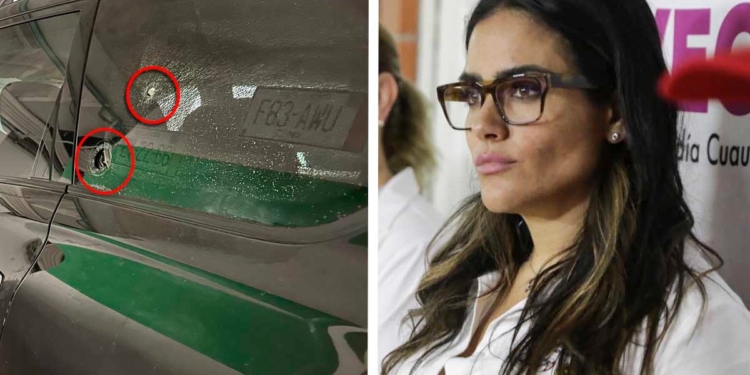 ALESSANDRA ROJO DE LA VEGA DENUNCIA ATAQUE ARMADO MIENTRAS VIAJABA EN SU CAMIONETA