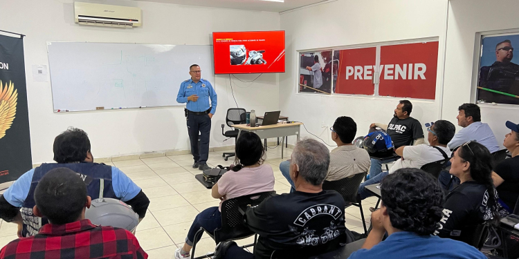 LA SSPM REALIZA CURSO DE VIALIDAD PARA MOTOCICLISTAS