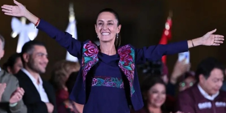 CLAUDIA SHEINBAUM ARRASA EN LA ELECCIÓN Y SERÁ LA PRIMERA PRESIDENTA DE MÉXICO