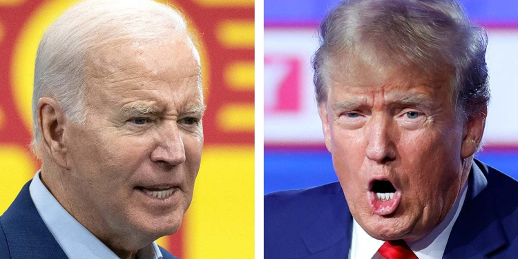 DEBATE DONALD TRUMP VS JOE BIDEN RUMBO A ELECCIONES DE ESTADOS UNIDOS 2024