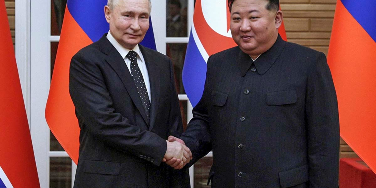PUTIN NO DESCARTA SUMINISTRAR ARMAS A COREA DEL NORTE COMO HACE LA OTAN CON UCRANIA