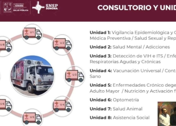 CON CLÍNICAS MÓVILES REALIZARÁN JORNADAS DE SALUD PREVENTIVA EN CAJEME