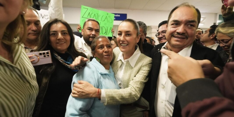 AL GRITO DE ¡PRESIDENTA! ZACATECAS LE DA LA BIENVENIDA A CLAUDIA SHEINBAUM