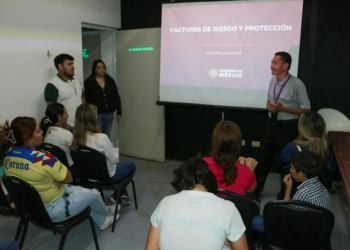 IMPARTE SSPM PLÁTICA SOBRE FACTORES DE RIESGO Y PROTECCIÓN EN LAS ADICCIONES