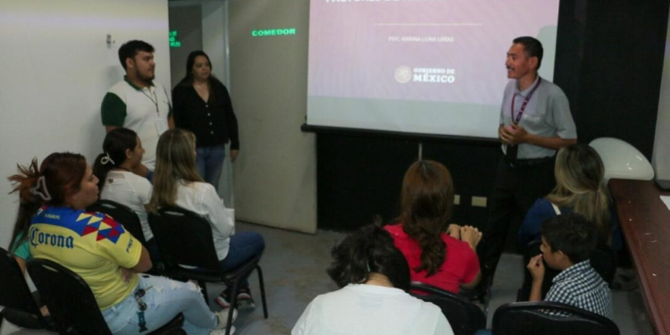IMPARTE SSPM PLÁTICA SOBRE FACTORES DE RIESGO Y PROTECCIÓN EN LAS ADICCIONES