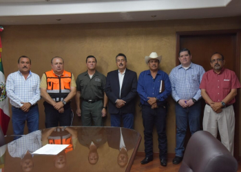 EL PRESIDENTE MUNICIPAL CONVOCA A LAS DEPENDENCIAS COMPETENTES PARA ATENDER LA PROBLEMATICA QUE SE PRESENTA EN ARROYOS Y AFLUENTES DE AGUA DEL RIO YAQUI