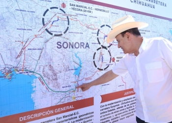 CONSOLIDA GOBERNADOR DURAZO CONECTIVIDAD TURÍSTICA Y ECONÓMICA CON MODERNIZACIÓN DE CARRETERA GUAYMAS-CHIHUAHUA