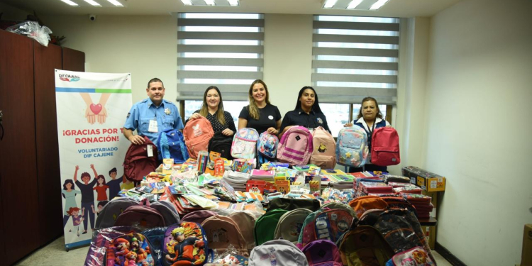 SE SUMA SSPM A LA CAMPAÑA ‘REGRESO A CLASES’ DE DIF CAJEME
