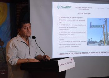 PRESENTAN PROGRAMA DE MODERNIZACIÓN DE SEMÁFOROS EN EL MUNICIPIO