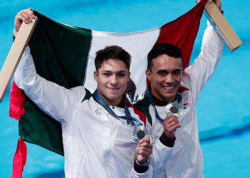 ¡PLATA PARA MÉXICO EN PARIS 2024! EN TRAMPOLÍN SINCRONIZADO DE 3 METROS