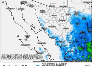 PRONÓSTICO METEOROLÓGICO DE HOY