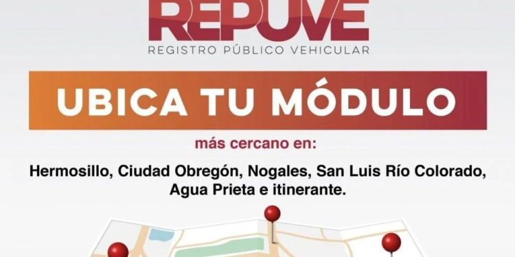 REINSTALARÁN MÓDULO ITINERANTE REPUVE