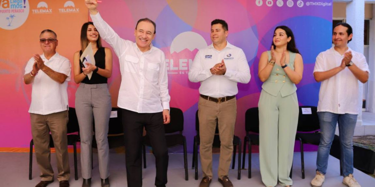 GARANTIZA GOBERNADOR DURAZO CONECTIVIDAD EN PUERTO PEÑASCO CON MODERNIZACIÓN CARRETERA Y LANZAMIENTO DE SEÑAL DE TELEMAX