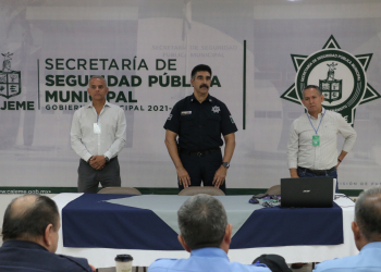 IMPARTEN TALLER ENFOCADO EN LA SOLUCIÓN DE CONFLICTOS A CORPORACIÓN POLICIAL DE CAJEME