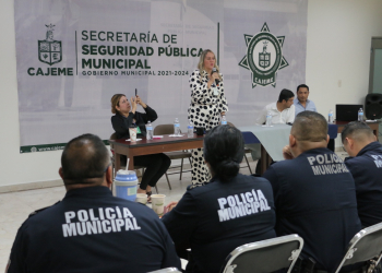 CAPACITAN A POLICÍA MUNICIPAL EN TÉCNICAS DE ARGUMENTACIÓN JURÍDICA