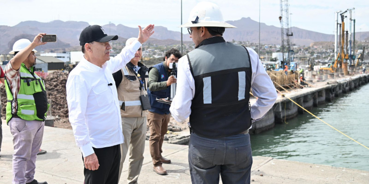CONSOLIDA GOBERNADOR DURAZO MODERNIZACIÓN DEL PUERTO DE GUAYMAS COMO PUERTA LOGÍSTICA DEL NOROESTE