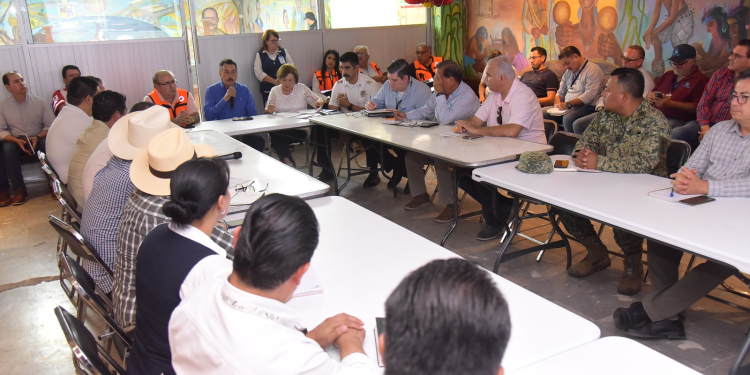 INSTALAN EN CAJEME CENTRO DE OPERACIONES DE EMERGENCIA POR ALERTA DE TORMENTA TROPICAL “ILIANA”