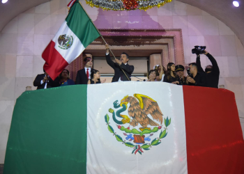 ENCABEZA ALCALDE LAMARQUE CANO CEREMONIA 214 DEL GRITO DE INDEPENDENCIA