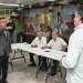 TOMA PROTESTA LAMARQUE CANO A DIRECTOR DE LA CENTRAL DE AUTOBUSES