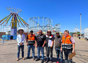 SUPERVISA PROTECCIÓN CIVIL JUEGOS MECÁNICOS EN FERIA LOCAL