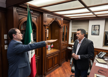 OFICIALIZA ALCALDE EL CARGO DE EMMANUEL LÓPEZ MEDRANO COMO JEFE DEL DESPACHO DE PRESIDENCIA