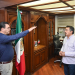 TOMA PROTESTA ALCALDE LAMARQUE CANO A RENÉ LUCERO TAPIA COMO DIRECTOR DE COMUNICACIÓN SOCIAL