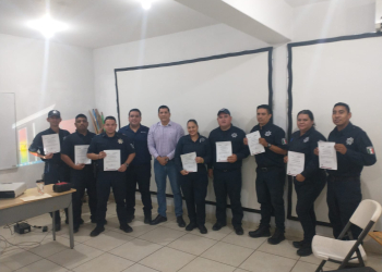ACADEMIA DE POLICÍA MUNICIPAL CAPACITA A AGENTES EN EL SISTEMA SALVA