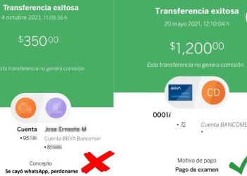 ¿QUÉ CONCEPTOS DE PAGOS SE DEBEN EVITAR AL MOMENTO DE TRANSFERIR? AQUÍ TE DECIMOS