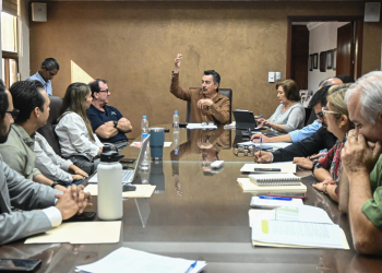 SE REÚNE ALCALDE JAVIER LAMARQUE CON INTEGRANTES DE CAJEME CÓMO VAMOS A.C.