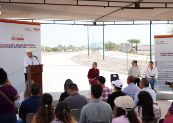 INAUGURA GOBERNADOR DURAZO PROLONGACIÓN DEL BULEVAR SERNA EN BENEFICIO DE HABITANTES DEL PONIENTE DE HERMOSILLO