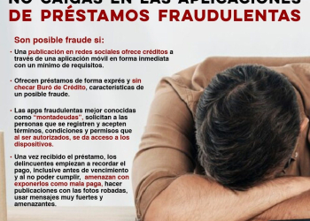 ALERTA UNIDAD CIBERNÉTICA POR APLICACIONES DE PRÉSTAMOS FRAUDULENTAS
