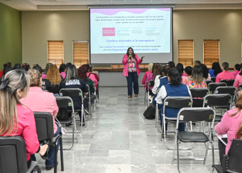 IMPARTE INSTITUTO CAJEMENSE DE LA MUJER CONFERENCIA ‘VIVIENDO CON MI MENOPAUSIA’